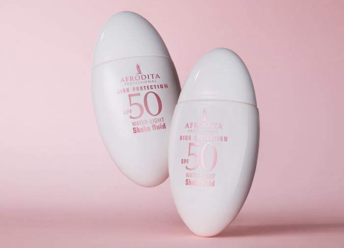 Suncare on the go: Oval Tottle for Afrodita’s Shake Fluid